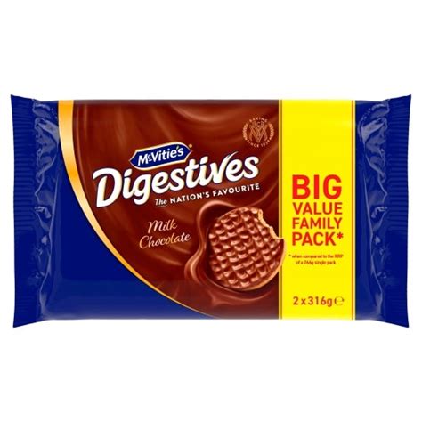 tesco milk chocolate biscuits nutrition facts.